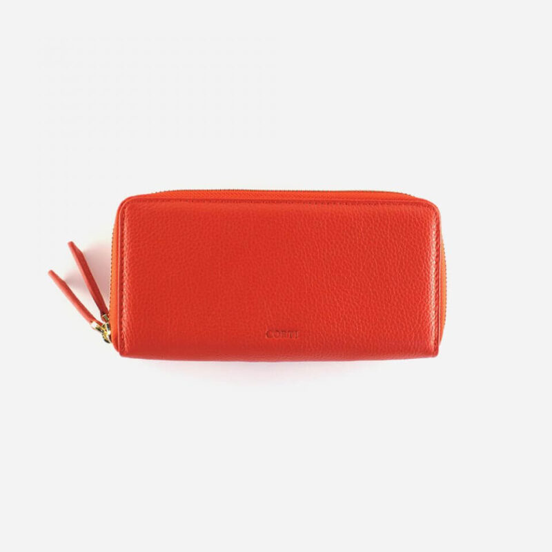 Portafoglio con Doppia Zip Around Glamour