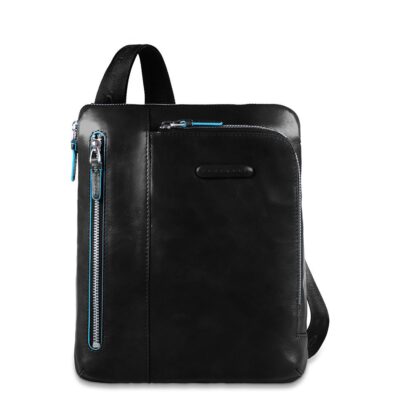 Borsello Porta iPad/iPad®Air, Doppia Tasca Frontal Blue Square