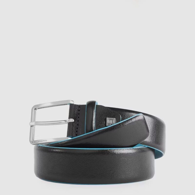 Cintura Uomo con Fibbia ad Ardiglione Blue Square