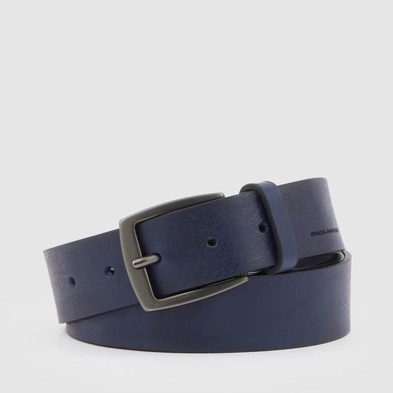 Cintura Uomo con Fibbia ad Ardiglione Black Square
