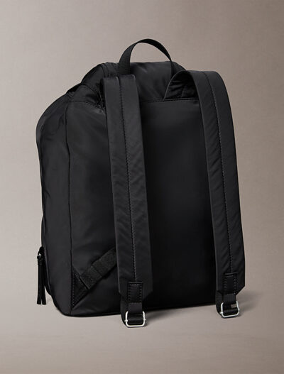 Alternative view of Zaino Con Patta In Morbido Misto Satin E Nylon