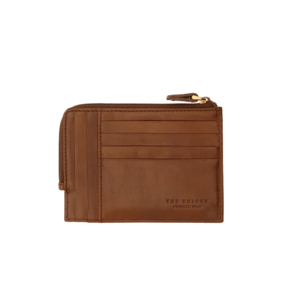 Portacarte in Pelle con Zip