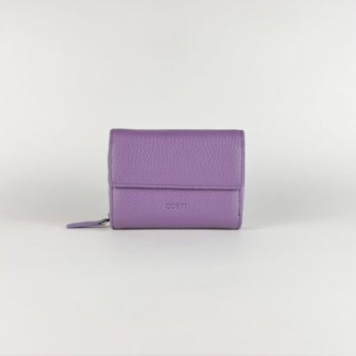 Portafoglio Donna Extra Slim Porta Carte e Monete con Patella Alce